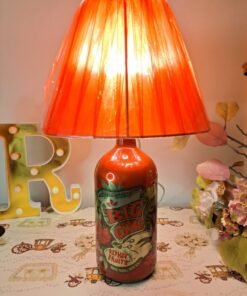 Lampada Bottiglia Big Gino Rossa