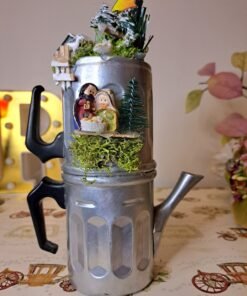 Caffettiera Natalizia Vintage